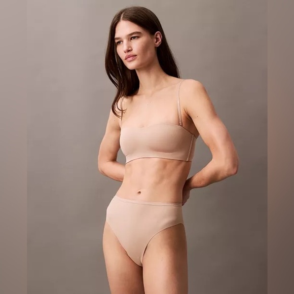 Calvin Klein Women’s Form to Body Lightly Lined Bandeau Bra QF7783 L NWT - Picture 3 of 7